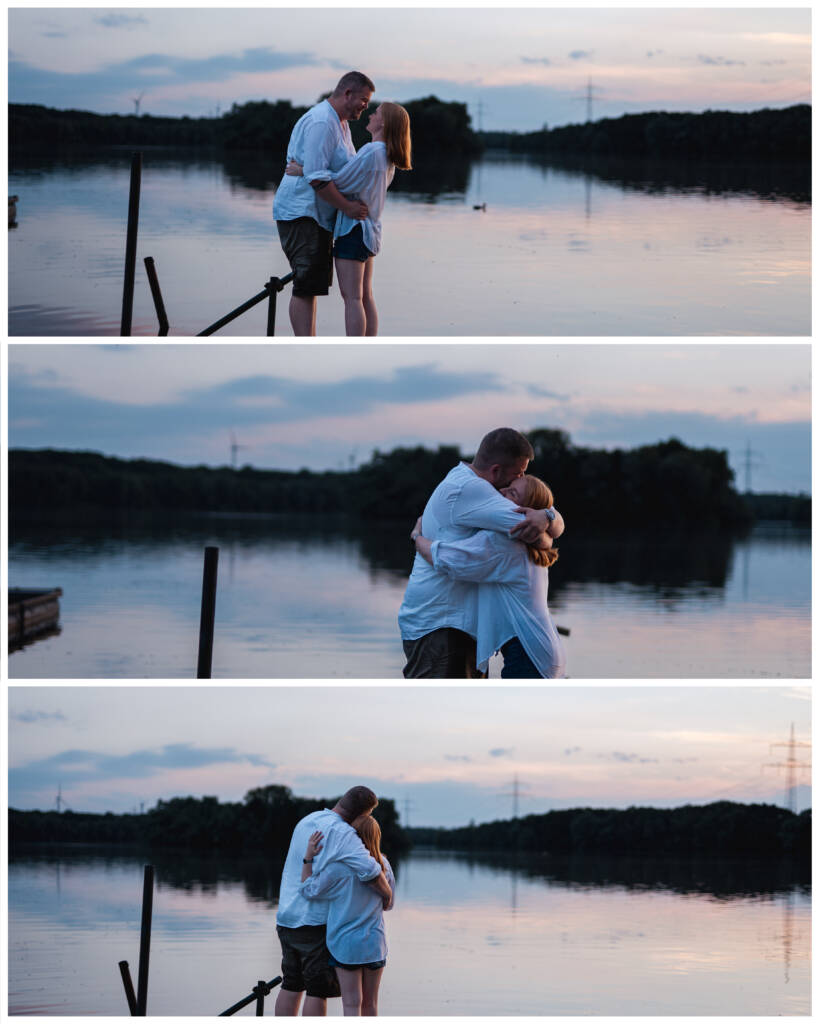 paarfotos loheider see niederrhein outdoor shooting