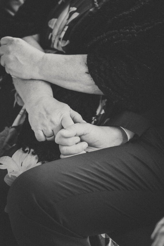 Brautpaar im Sonnenuntergang bei der Hochzeit am Averdunkshof in Neukirchen-Vluyn