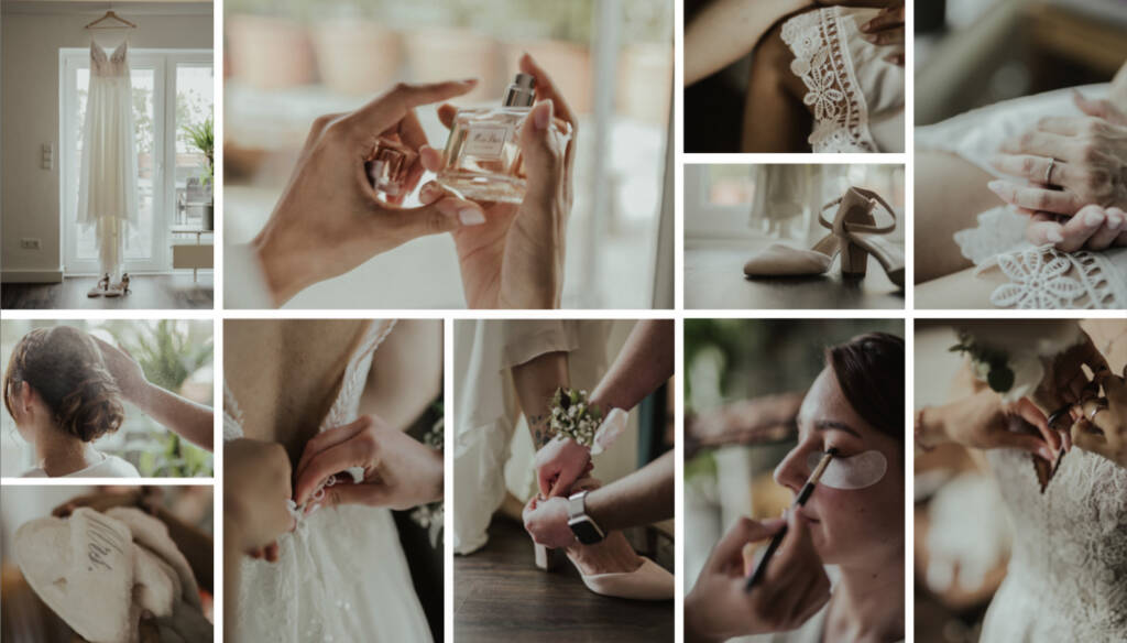 Detailaufnahmen des Getting Ready - Hochzeitsfotograf Moers