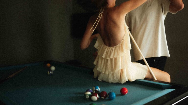 Verlobungsshooting Billiard